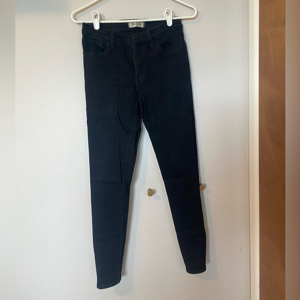 Madewell Roadtripper Jeans in Black, Size 26